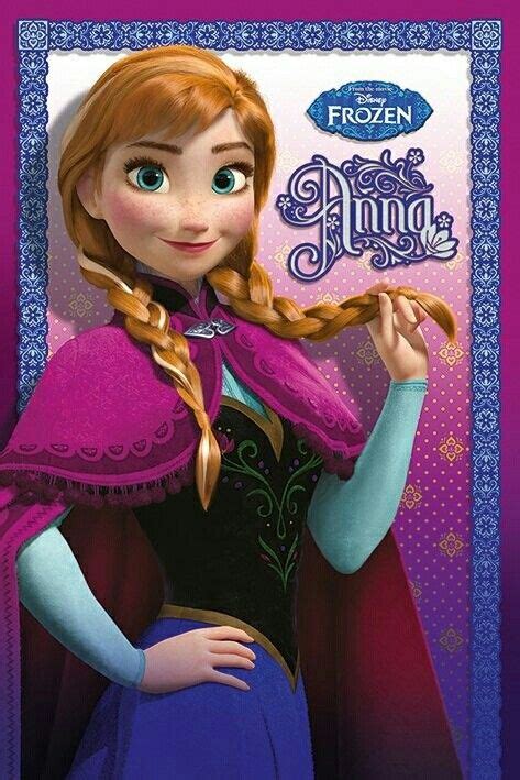 Pin By Krysta Papayanatos On Film And Tv Anna Disney Anna Frozen Disney Posters