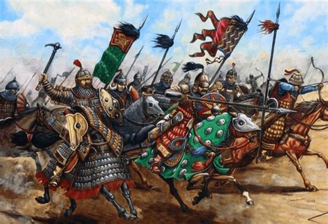 Алия, теген ао, таданобу асано и др. División del imperio Mongol - Arre caballo!