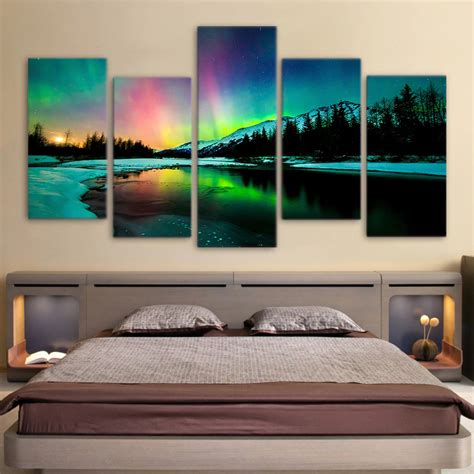 Custom 5 Piece Multi Panel Personalized Canvas Wall Art Buy Canvas