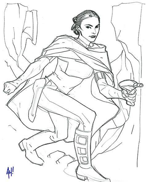 Star Wars Princess Leia Coloring Pages Go Back Gallery For Queen