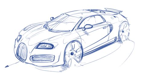 Bugatti Drawing At Getdrawings Free Download