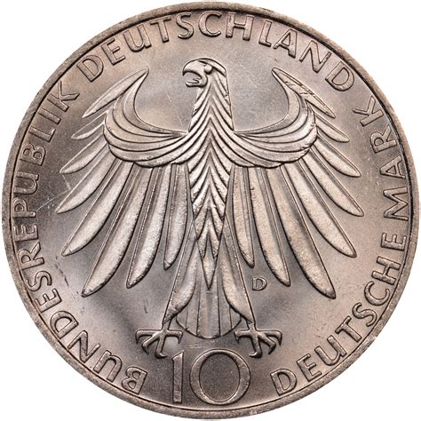 Germany Federal Republic 10 Mark Km 132 Prices And Values Ngc