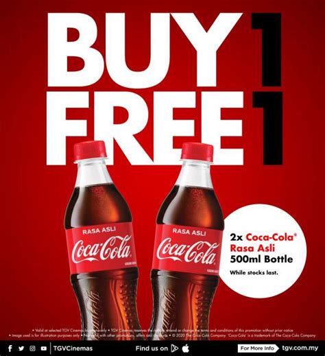 Tgv cinemas is a renowned cinema chain and entertainment centre in malaysia. TGV Coca-Cola Buy 1 FREE 1 Promotion