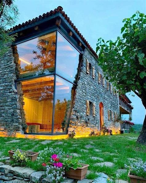 Stunning Rustic Stone House With A Modern Touch Idesignarch