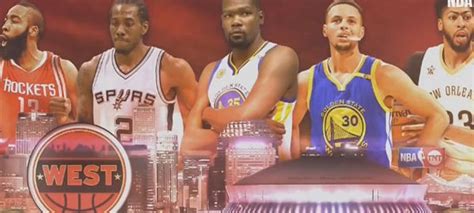 NBA Western Conference All Star Starters Revealed