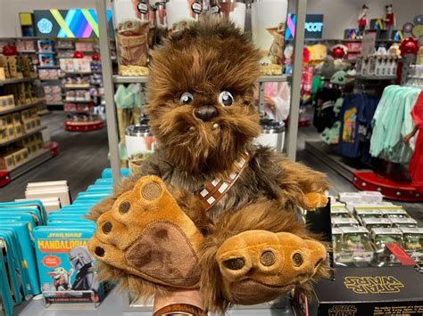 Photos New Star Wars Chewbacca Big Feet Plush Lands At Walt Disney