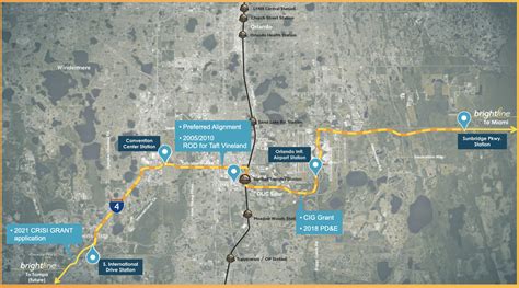 Brightline Adjusts Disney World Station Plans For Tampa Extension