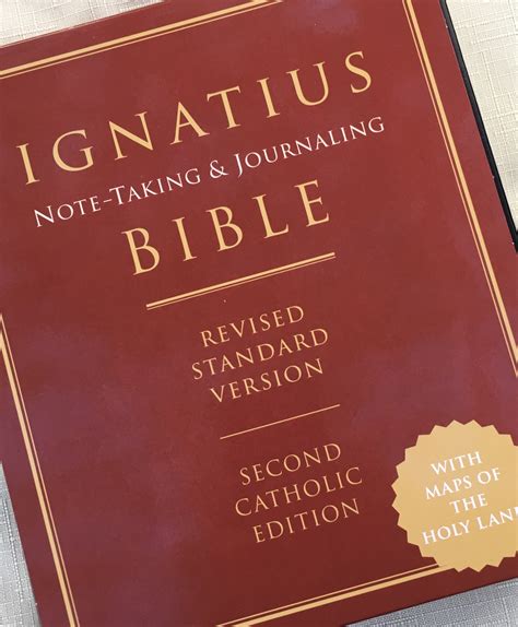 Book Notes Ignatius Note Taking And Journaling Bible