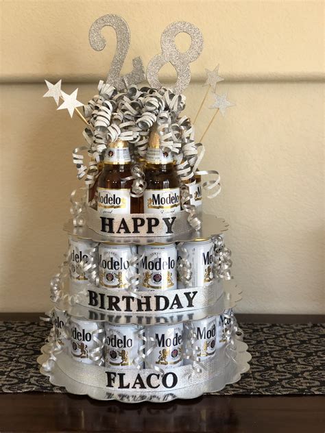 I feel blessed because our friendship is a true gift of life. Modelo Beer Birthday Cake | Beer birthday, Beer themed ...