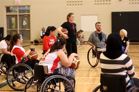 Wheelchair Basketball Coaching Clinic Ontario Para Network