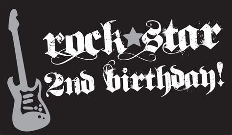 Rock Star Birthday Rockstar Birthday Party Rock Star Party