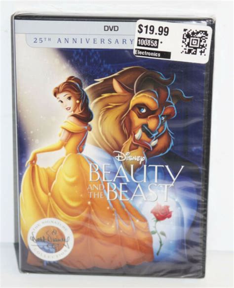 Beauty And The Beast 25th Anniversary Dvd 1991 For Sale Online Ebay