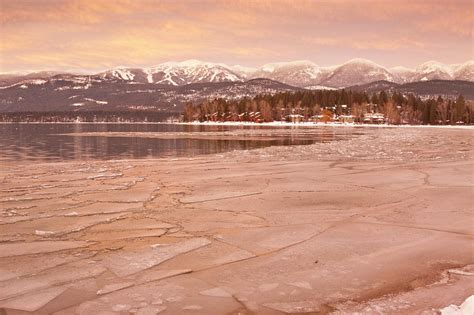 Whitefish Lake During Sunset Photograph By Craig Moore Fine Art America