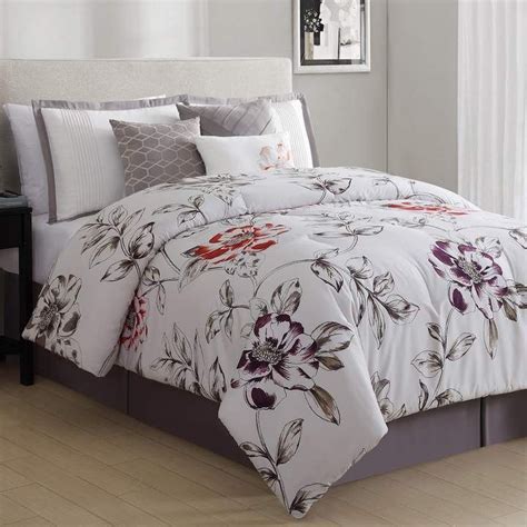 kohl s sorelle 6 piece comforter set kohls bedding sets queen size comforter sets white