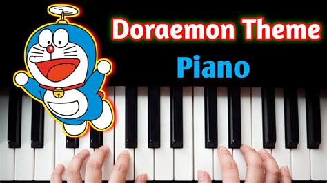 Doraemon Theme Title Song Keyboard Piano Tutorial Doremon Song Piano