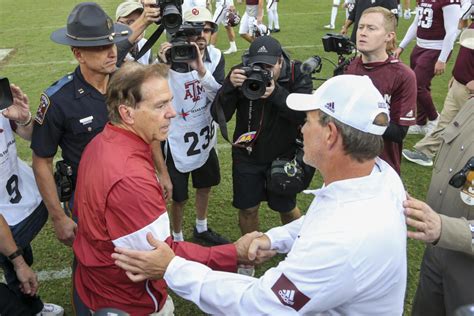 The Sec Cfb World Reacts To The Nick Saban Jimbo Fisher Feud