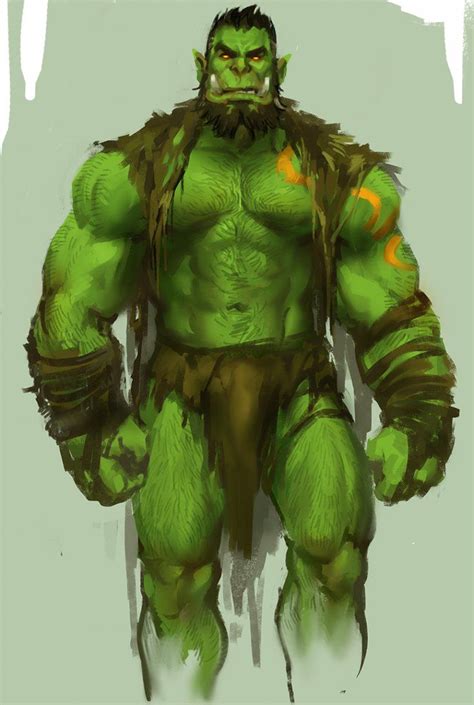 Orc By Yy6242 On Deviantart Character Art Fantasy Character Design