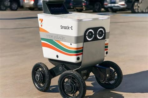 7 Eleven Rolls Out Self Driving Delivery Robots Food On Demand