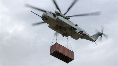 Ch 53k King Stallion Does Some Heavy Lifting In First Marines Fleet