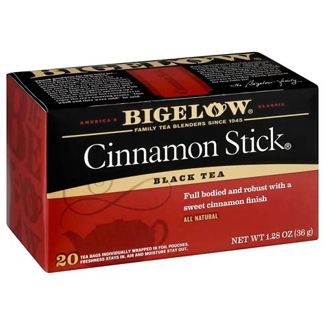 bigelow cinnamon stick tea bags shop tea at h e b