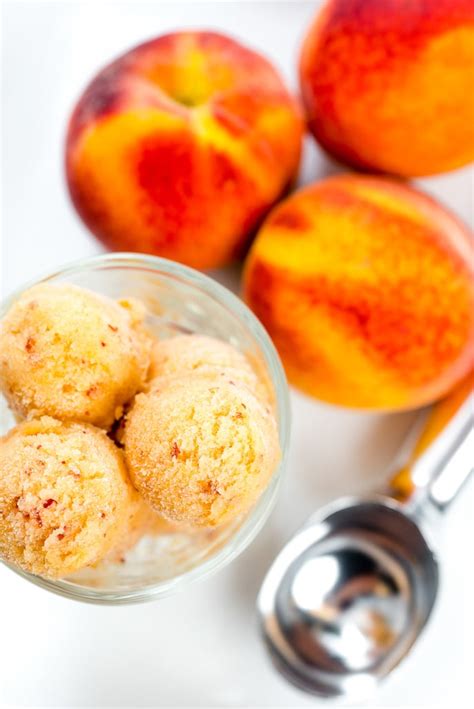 Non Dairy Peach Frozen Dessert