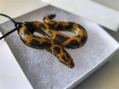 Kenyan Sand Boa Made By Mamameliorajewelry On Fb And Ig Polymerclay