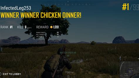 Xbox One Got A Chicken Dinner On My Third Game R PUBG