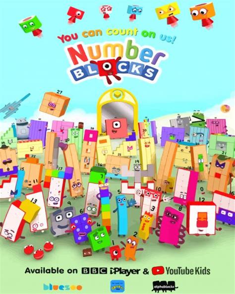Numberblocks Poster Paint By Numbers Thepaintbynumberscom