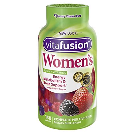 Vitafusion Womens Gummy Vitamins 150 Count Packaging