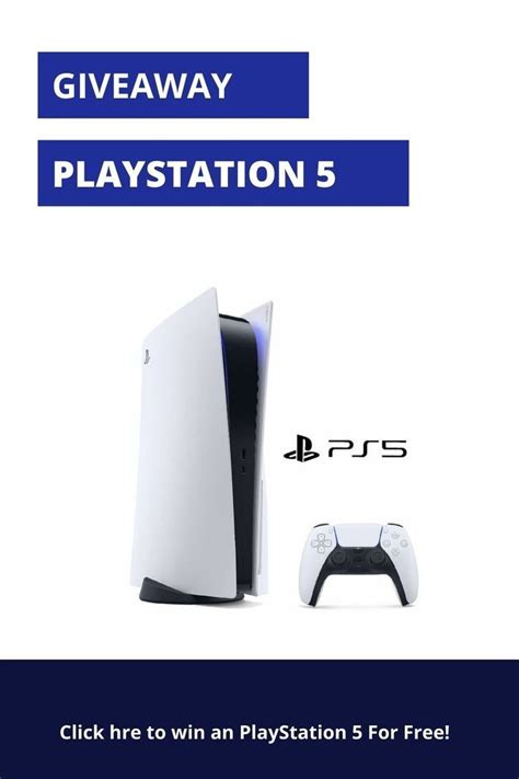 Win Gaming Console Ps5 Giveaway To The Win Playstation 5