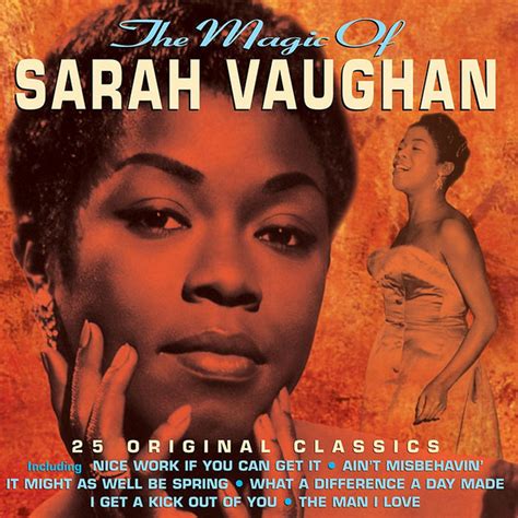the magic of sarah vaughan album by sarah vaughan lyreka