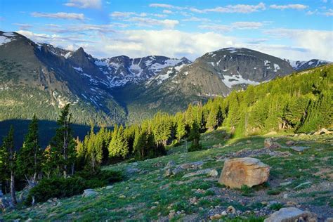 High Alpine Scenery Of The Rocky Mountains National Park Colorado