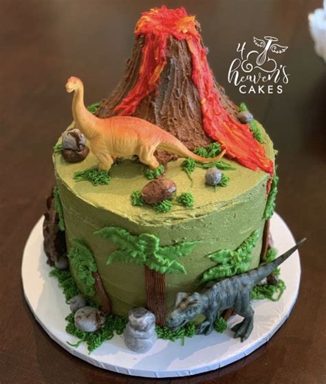 Dragon Birthday Parties Dino Cake Dinosaur Themed Birthday Party