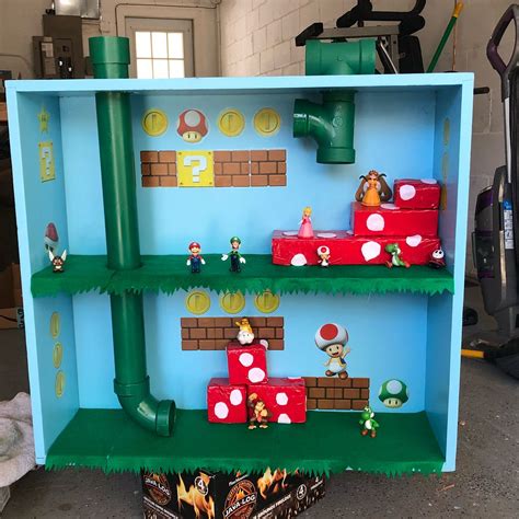 I Finally Finished Graysons Super Mario Playhouse He Played With It