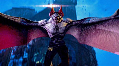 Gotham Knights Man Bat Boss Fight 4k Ultra Hd Youtube