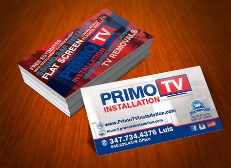 Luxurious, super thick business cards with largest variety of textured stocks and colour range in the us. Primo Installation Business Cards Design | Thick business ...