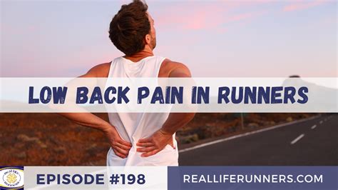 Low Back Pain In Runners