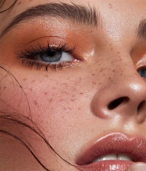 Pin By Luminousluster On Art Freckles Makeup Aesthetic Makeup Skin
