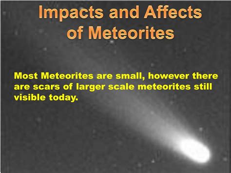 Ppt Meteors And Meteorites Powerpoint Presentation Free Download