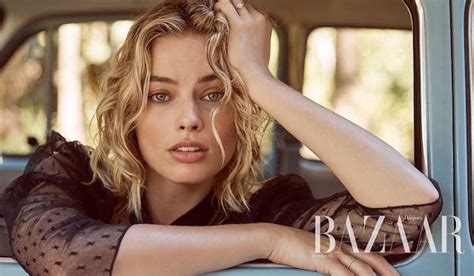 Margot Robbie And Julia Chalmers Photographed For Harpers Bazaar