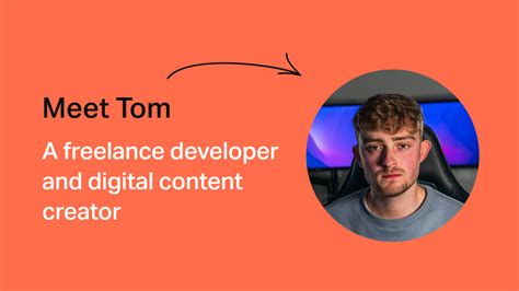 developer stories meet tom freelance developer and tech influencer haystack