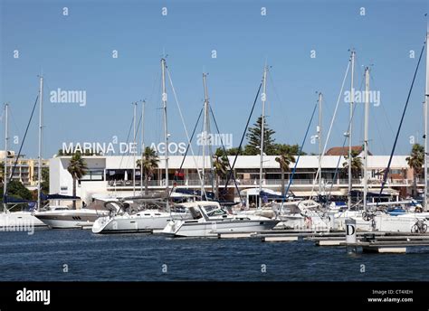 Marina In Lagos Algarve Portugal Stock Photo Alamy