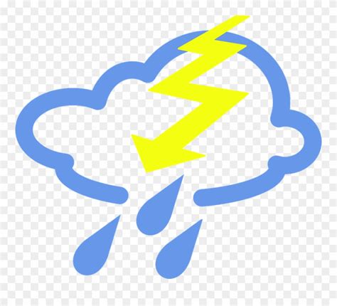 Weather Channel Thunderstorm Icon At Collection Of
