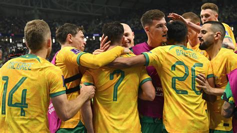 Australia On The Rise Mathew Leckies Heroic Goal Sends Aussies To