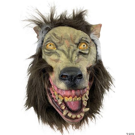 Adults Werewolf Deluxe Mask Oriental Trading