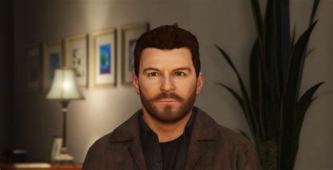 Better Michael De Santa Face Beard And Hair Gta5