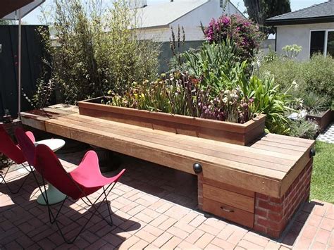 It's all happening now at an ikea store near you! Wooden Garden Planters | Garden bench seating, Diy bench ...