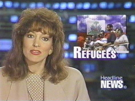 Lynne Russell Anchor Cnn Headline News In The 1980s And 1990s