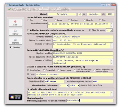 Aquí te dejamos unas plantillas para descargar contratos de alquiler de viviendas *el contrato que te hemos mostrado al principio del artículo en word y pdf te puede servir como ejemplo de contrato de alquiler vacacional para airbnb. Modelo Contrato Privado Arrendamiento, alquiler, viviendas ...