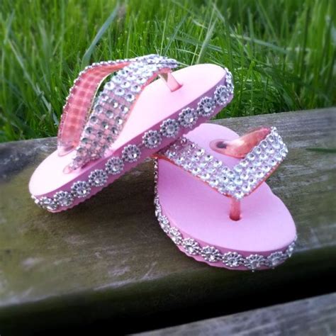 pin by melissa malloy on honeybee boutique bling flip flops bedazzled shoes diy flip flop shoes